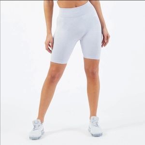 Aybl workout shorts size medium light blue